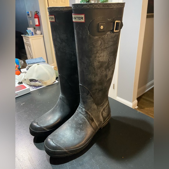 Hunter Tall Rain Boots - Picture 2 of 8